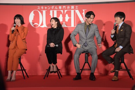 制作発表のワンシーン。