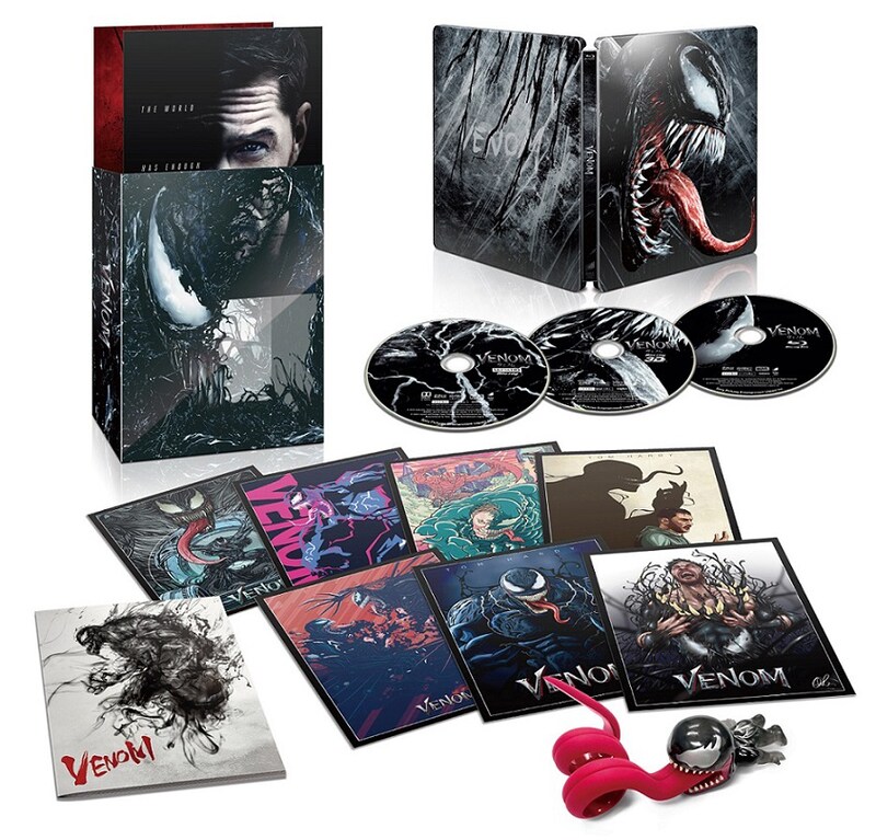 「ヴェノム」日本限定プレミアム・スチールブック・エディションの展開画像。