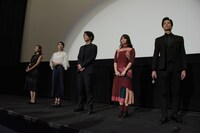 「ビルド NEW WORLD 仮面ライダークローズ」完成披露上映会の様子。