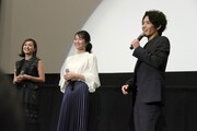左から滝裕可里、高田夏帆、赤楚衛二。
