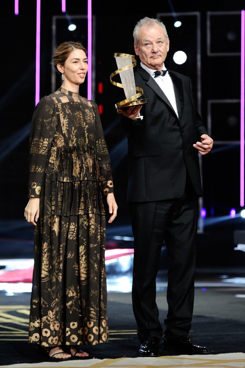 左からソフィア・コッポラ、ビル・マーレイ。（写真提供：Marechal Aurore / Sipa USA / Newscom / ゼータ イメージ）