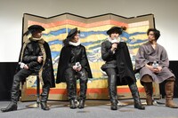 「MAGI-天正遣欧少年使節-」記者会見の様子。