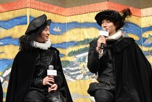 左から森永悠希、野村周平。