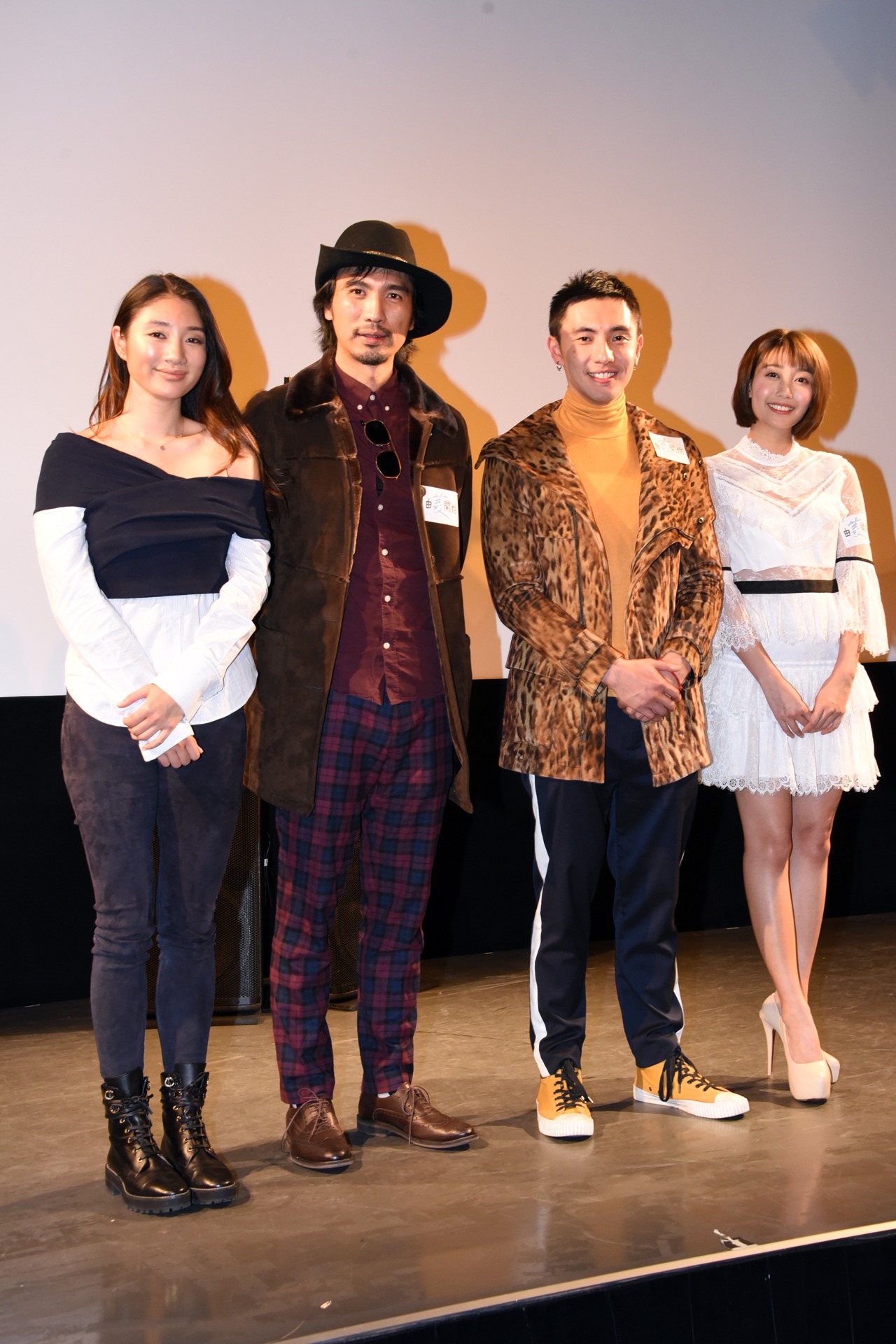 左からココア・チョウ、ジヤッチー・チャオー、ジョセ・ホー、ケイ。