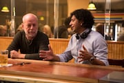 「ミスター・ガラス」メイキング写真