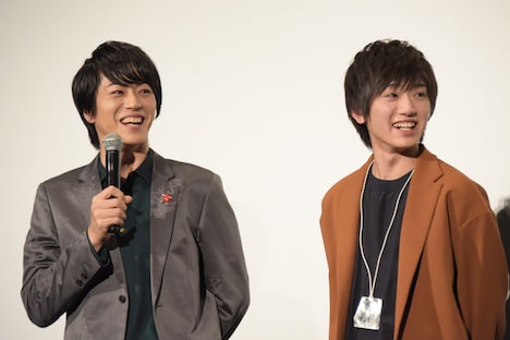 左から廣瀬智紀、“ふうまたん”こと定本楓馬。