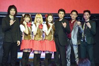 「BACK STREET GIRLS -ゴクドルズ-」完成披露イベントの様子。