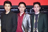 左から白洲迅、花沢将人、柾木玲弥。
