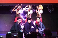 「BACK STREET GIRLS -ゴクドルズ-」完成披露イベントの様子。