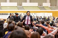 「デイアンドナイト」舞台挨拶の様子。