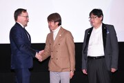 左からペッカ・ソイニ、橋本光二郎、渡井敏久。