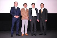 左からペッカ・ソイニ、橋本光二郎、渡井敏久、山本条太。