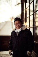 「よあけの焚き火」