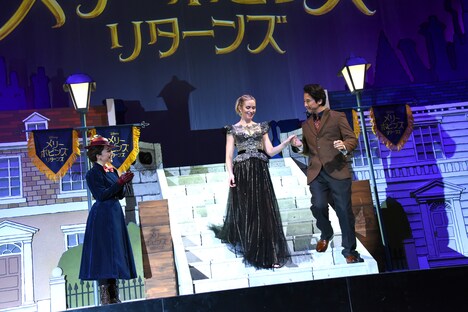 「メリー・ポピンズ リターンズ」ジャパンプレミアの様子。
