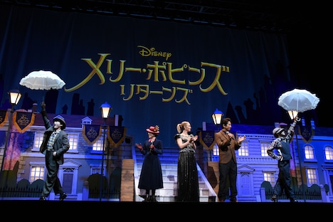 「メリー・ポピンズ リターンズ」ジャパンプレミアの様子。