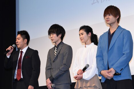 「凜-りん-」プレミア試写会の様子。