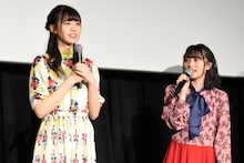 左から阿部菜々実、清原梨央。