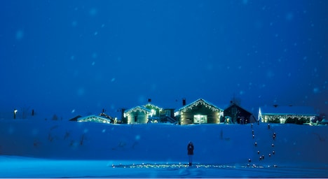 「雪の華」より、美雪がレヴィを訪れたシーン。