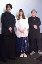 左から矢部昌暉、山下リオ、川野浩司。