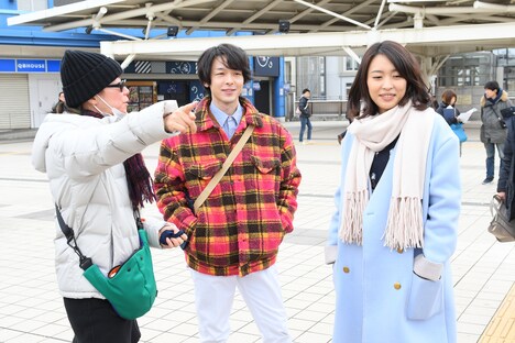 「美人が婚活してみたら」メイキング写真