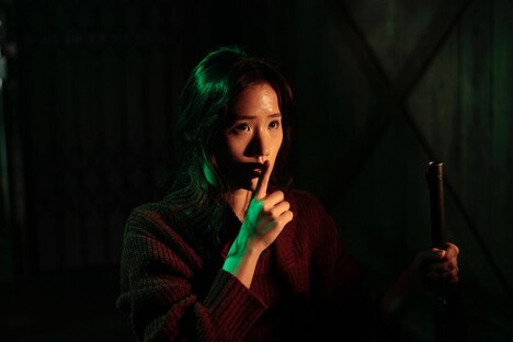 秋山ゆずきが再現した「クワイエット・プレイス」。