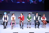 「騎士竜戦隊リュウソウジャー」キャスト発表会見の様子。