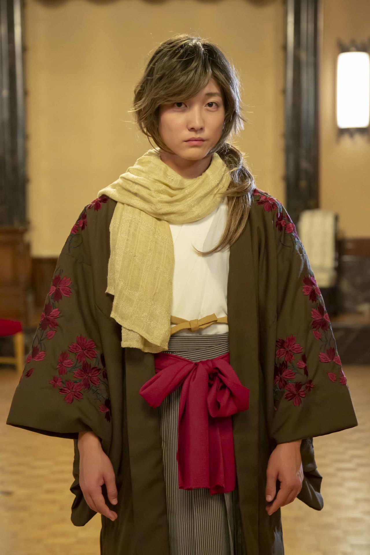 高橋真佳把演じる菱田春草。