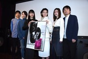 「シスターフッド」完成披露上映会の様子。