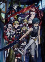 「劇場版 トリニティセブン -天空図書館と真紅の魔王-」ビジュアル (c)サイトウケンジ・奈央晃徳／KADOKAWA／トリニティセブンH.C.製作委員会