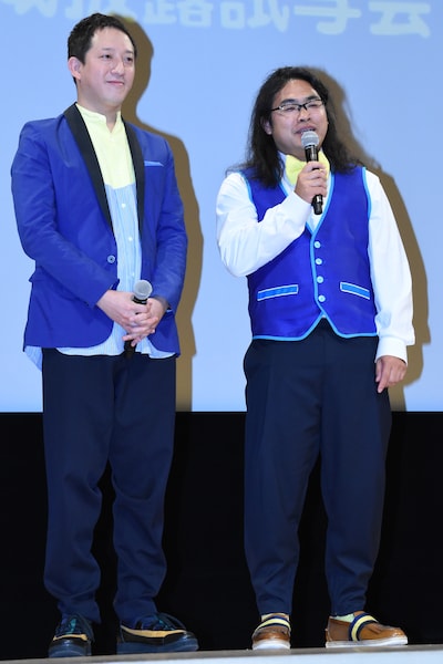 左からサバンナ高橋、ロッチ中岡。