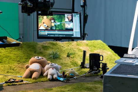 「リラックマとカオルさん」メイキングカット