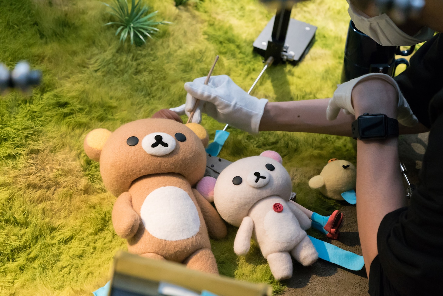 「リラックマとカオルさん」メイキングカット