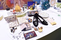 「美女と野獣」のグッズの一部。