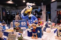 ドナルドダックのブース。
