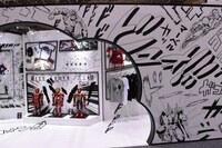 「マーベル」ブースの様子。