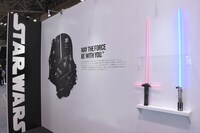 「スター・ウォーズ」ブースの様子。