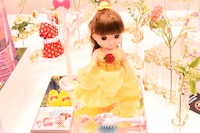 「美女と野獣」の知育人形。