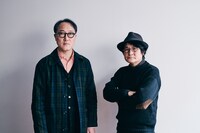 左から佐野史郎、林海象。（撮影：豊島望）