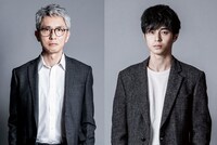 「連続ドラマW 悪党～加害者追跡調査～」より、左から松重豊演じる木暮正人、東出昌大演じる佐伯修一。