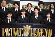 映画「PRINCE OF LEGEND」完成報告記者会見の様子。