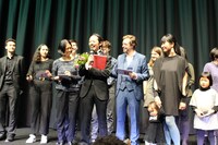 第69回ベルリン国際映画祭ジェネレーション（14plus）部門の授賞式の様子。