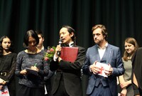 第69回ベルリン国際映画祭ジェネレーション（14plus）部門の授賞式の様子。