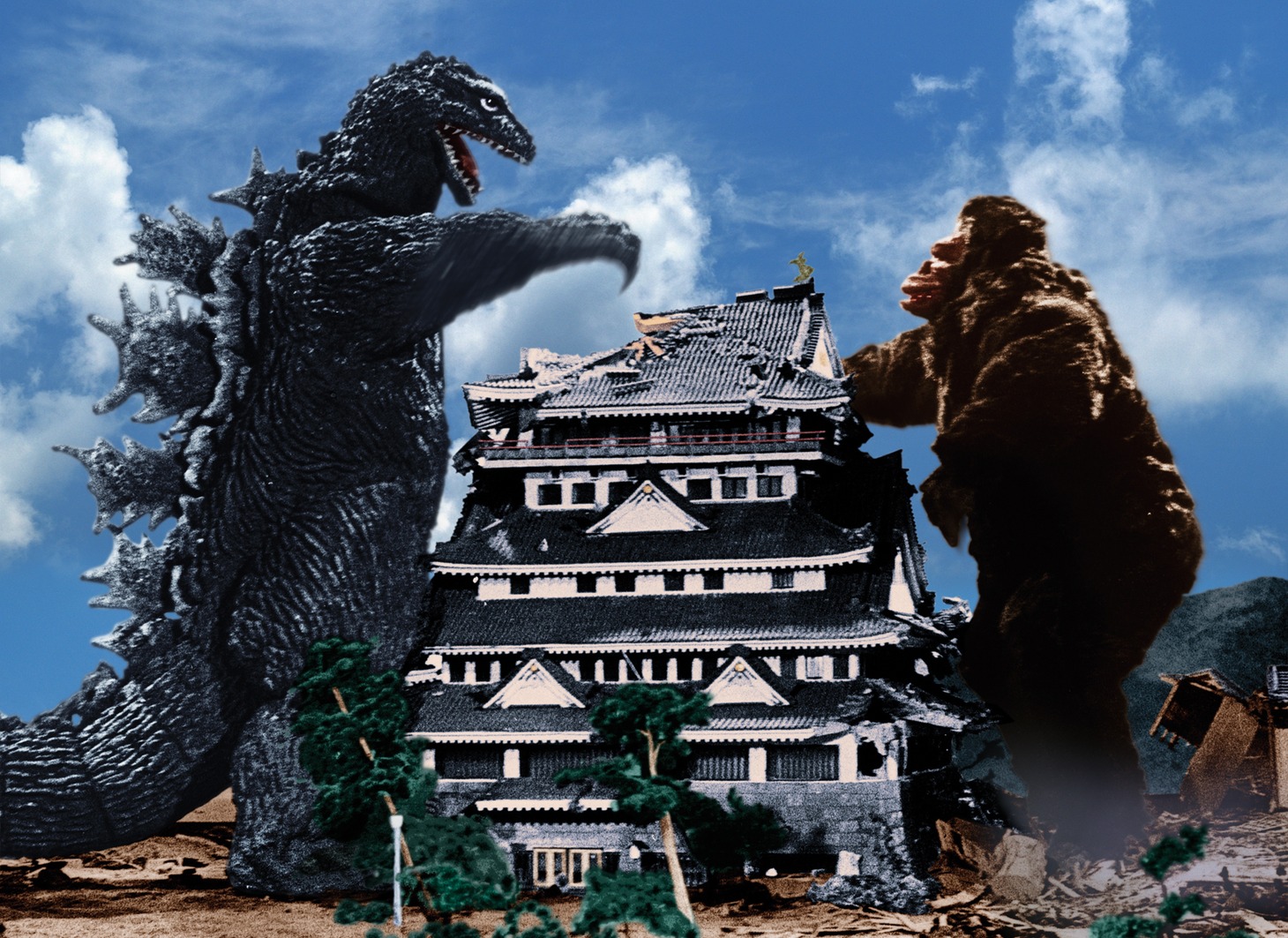 「キングコング対ゴジラ」 (c)東宝