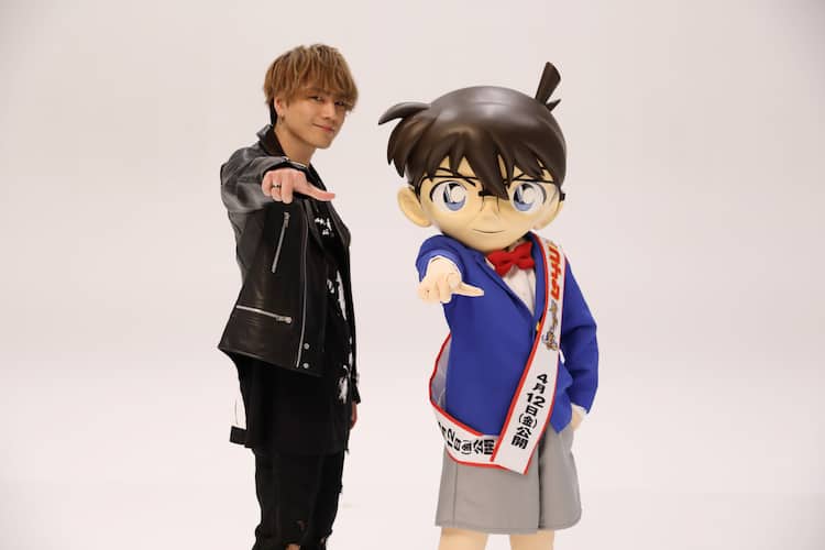 登坂広臣が劇場版 コナン 主題歌を担当 コナン キッドへの愛に嫉妬 動画あり 映画ナタリー