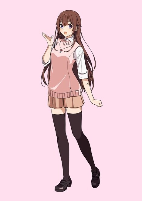 「四月一日さん家の」より、ときのそら演じる一花。