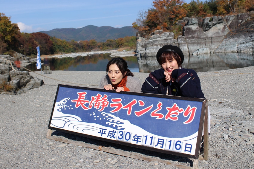 「ルパパト ヒロイン旅　A TRIP BY LUPIN YELLOW & PATREN3GOU」より、奥山かずさ（左）と工藤遥（右）。