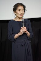 うれしかったプレゼントは？という質問に、「ローストビーフ用の3kgくらいの肉塊。すごくうれしかったです。焼きました」と満面の笑みで答えた倍賞美津子。