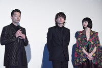 「サムライマラソン」舞台挨拶の様子。