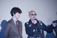 「サムライマラソン」舞台挨拶の様子。