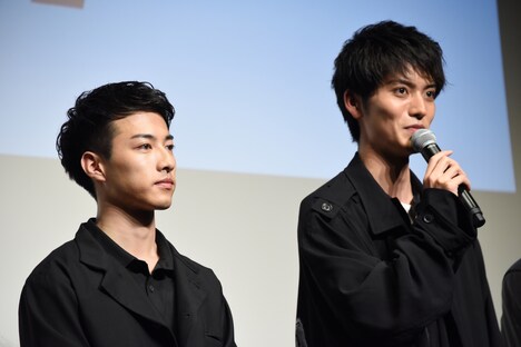 左から福山翔大、山本涼介。